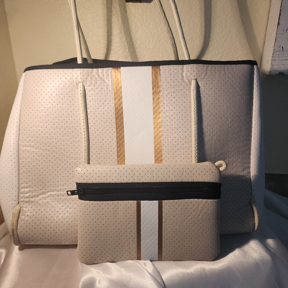 Haute Shore Beach Tote and Pouch